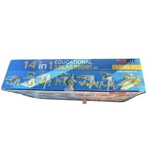 OWIKIT ROBOTIKITS 14 In 1 Educational Solar Robot Kit Great For At Home Learning
